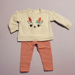 Baby Cat & Jack Holiday set 3-6 month